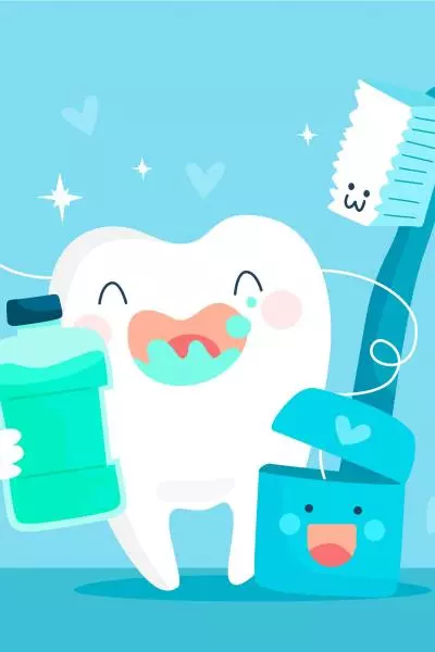 brossage avec appareil dentaire orthodontique 